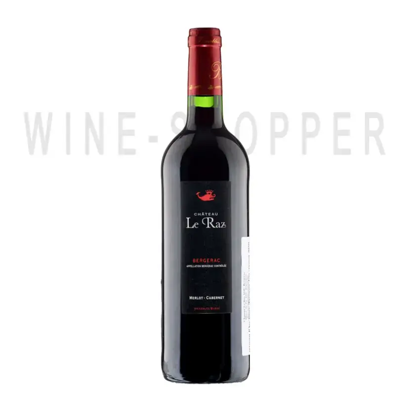 Вино Chateau Le Raz Bergerac AOC Rouge 2020 0.75 л