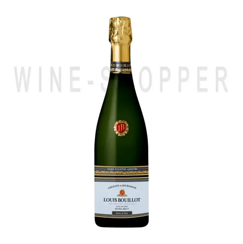Игристое вино Louis Bouillot Perle de Nuit Blanc de Noirs Sans Sulfites Ajoutes Cremant de Bourgogne AOC 0.75 л