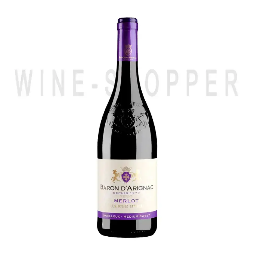 Вино Baron d'Arignac Merlot 0.75 л