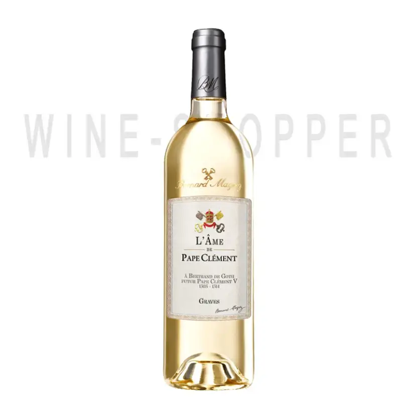Вино Bernard Magrez L'Ame de Pape Clement Blanc Graves AOC 0.75 л