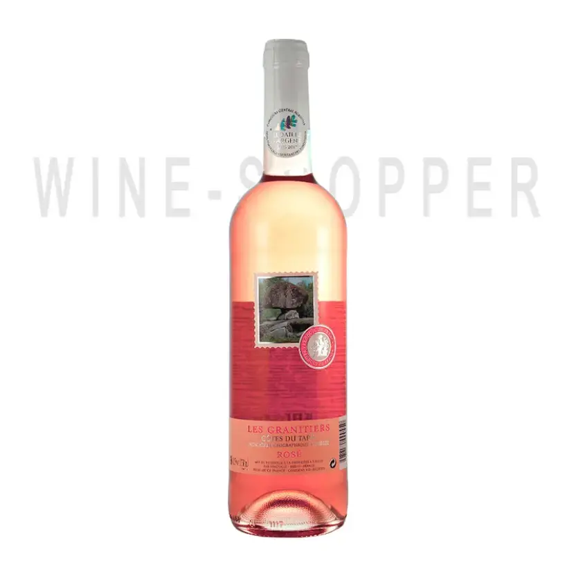 Вино Vinovalie Les Granitiers Rose Sec Cotes du Tarn IGP 0.75 л