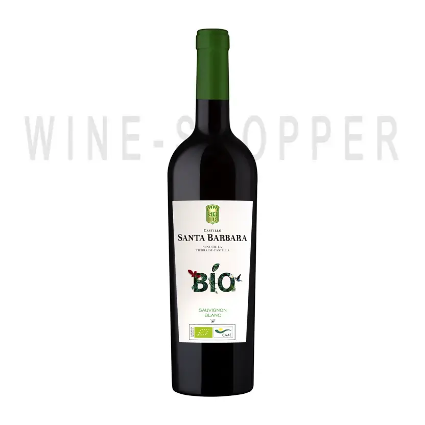 Вино Castillo Santa Barbara Sauvignon Blanc BIO Tierra de Castilla IGP 0.75 л
