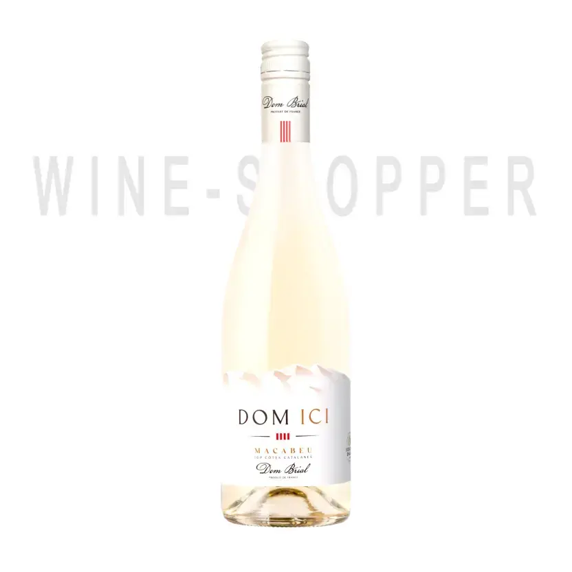 Вино Dom Brial Dom Ici Macabeu Cotes Catalanes IGP 0.75 л