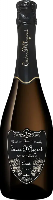 Игристое вино Cuvee d'Argent Blanc Brut 2018 0.75 л