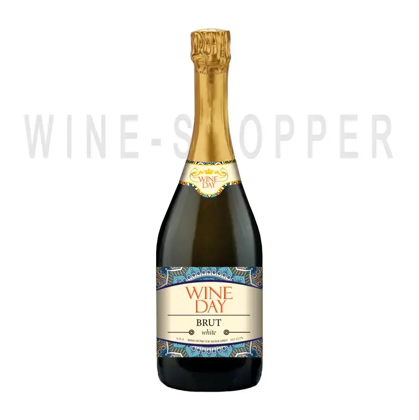Игристое вино Wine Day White Brut 0.75 л