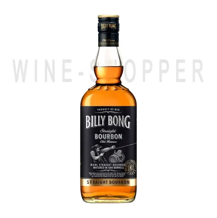 Виски Billy Bong Straight Bourbon Old Reserve 0.7 л
