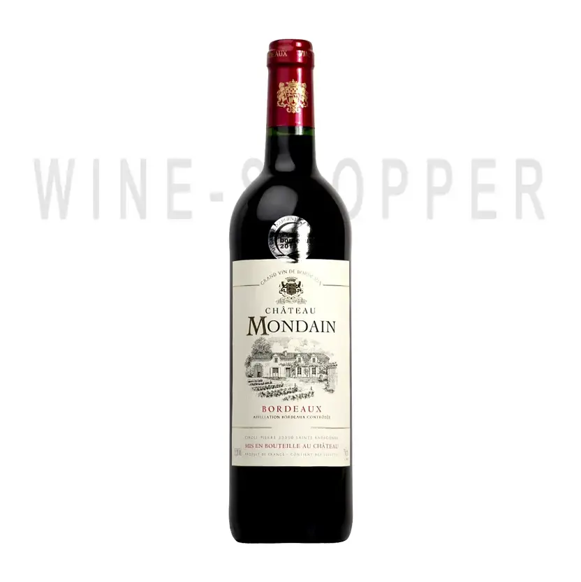Вино Sichel Chateau Mondain Bordeaux AOC 2016 0.75 л