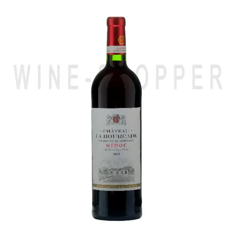 Вино Chateau La Hourcade Medoc 2017 0.75 л