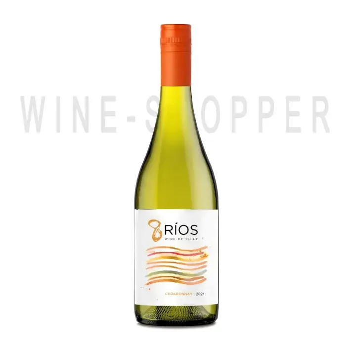 Вино Undurraga 8 Rios Chardonnay 2021 0.75 л