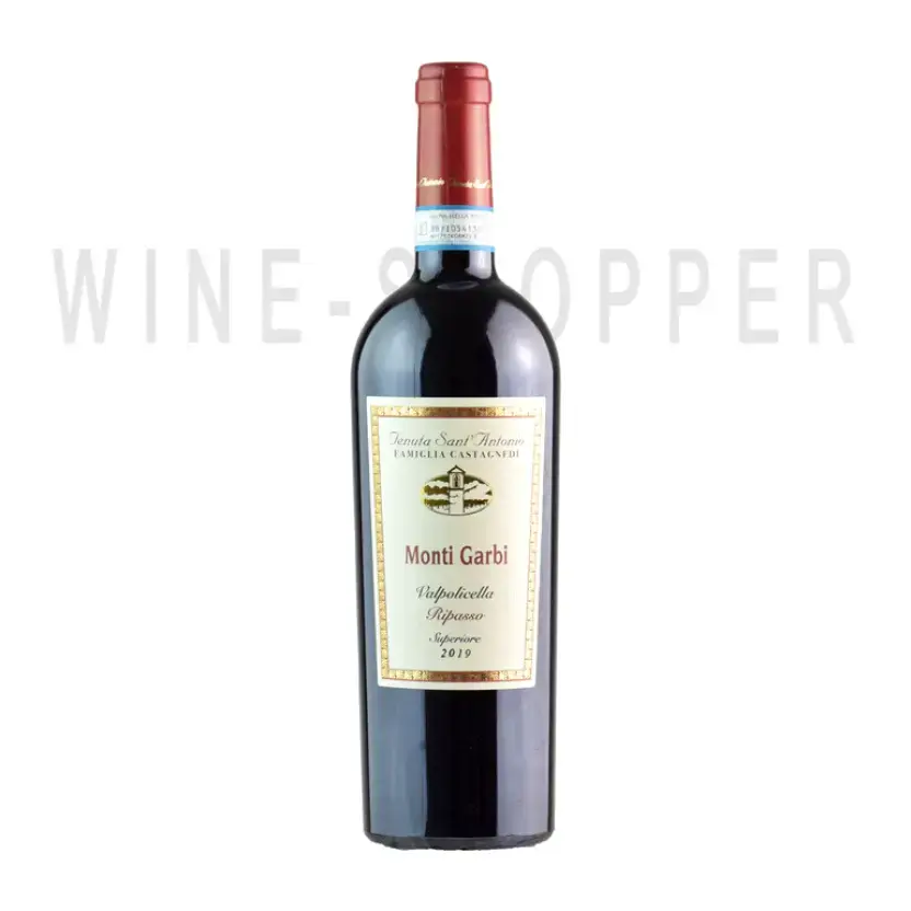 Вино Tenuta Sant'Antonio Monti Garbi Valpolicella Superiore DOC Ripasso 2019 0.75 л