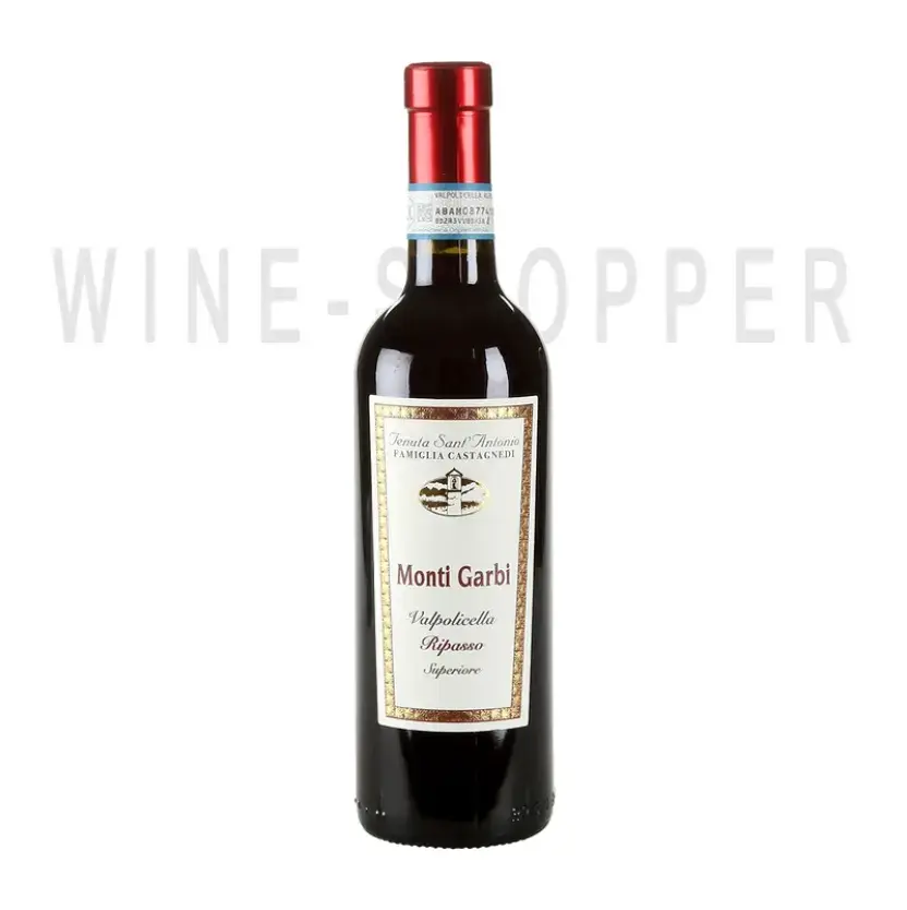 Вино Tenuta Sant'Antonio Monti Garbi Valpolicella Superiore DOC Ripasso 2019 0.375 л