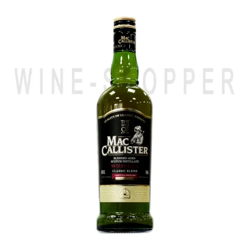 Виски Mac Callister Classic Blend 0.5 л
