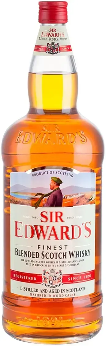 Виски Sir Edward's gift box 4.5 л