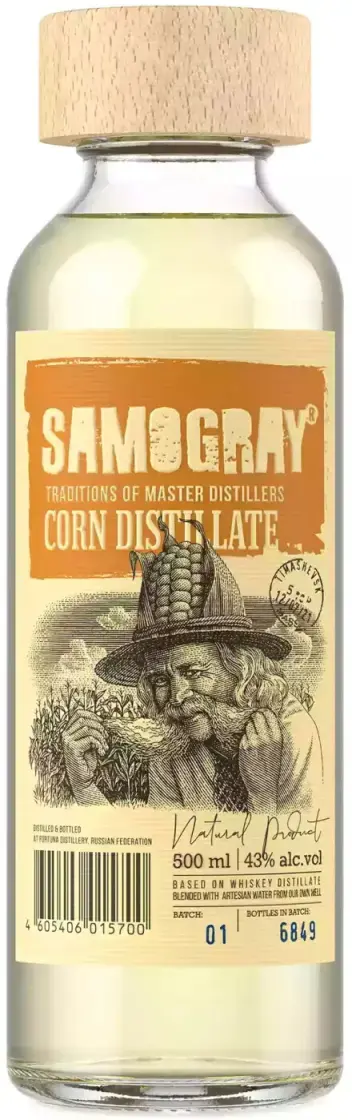 Ликер Samogray Corn Distilate 0.5 л