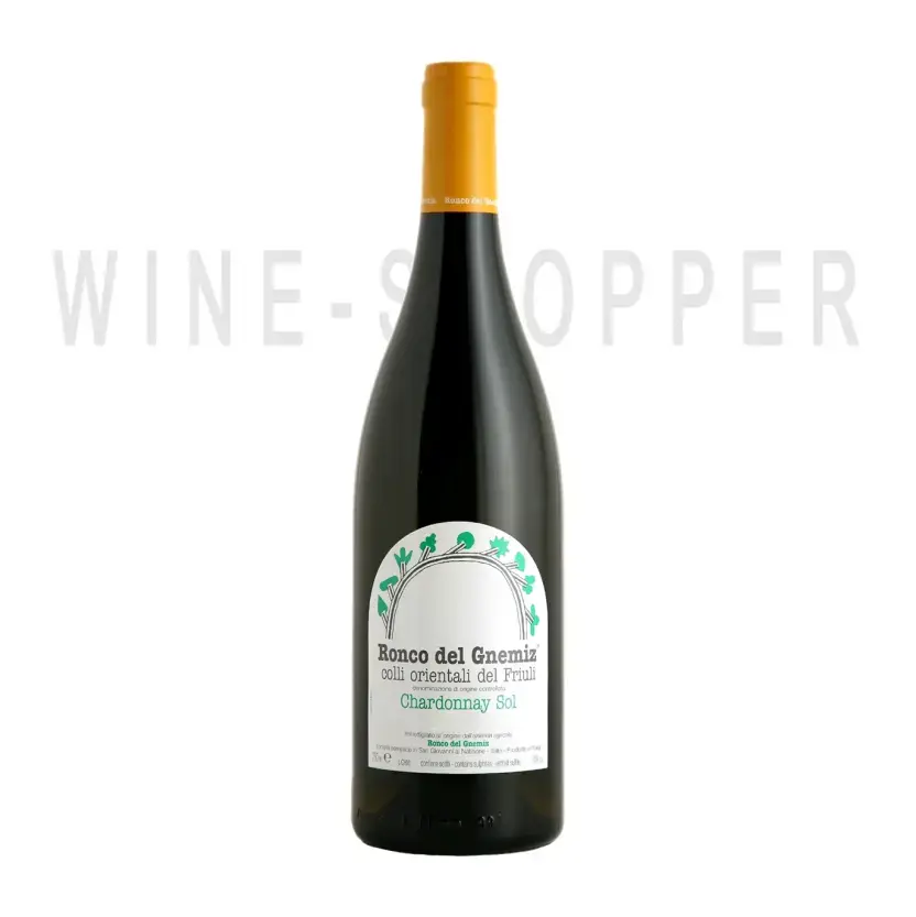 Вино Ronco Del Gnemiz Chardonnay Sol 2020 0.75 л