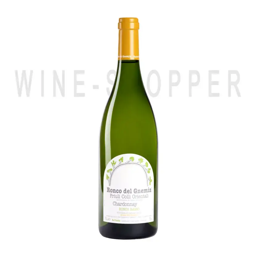 Вино Ronco Del Gnemiz Ronco Basso Chardonnay Friuli Colli Orientali DOC 2020 0.75 л