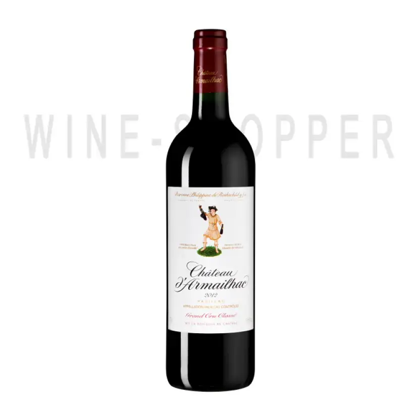Вино Chateau d'Armailhac Pauillac AOC 5-me Grand Cru Classe 2007 1.5 л