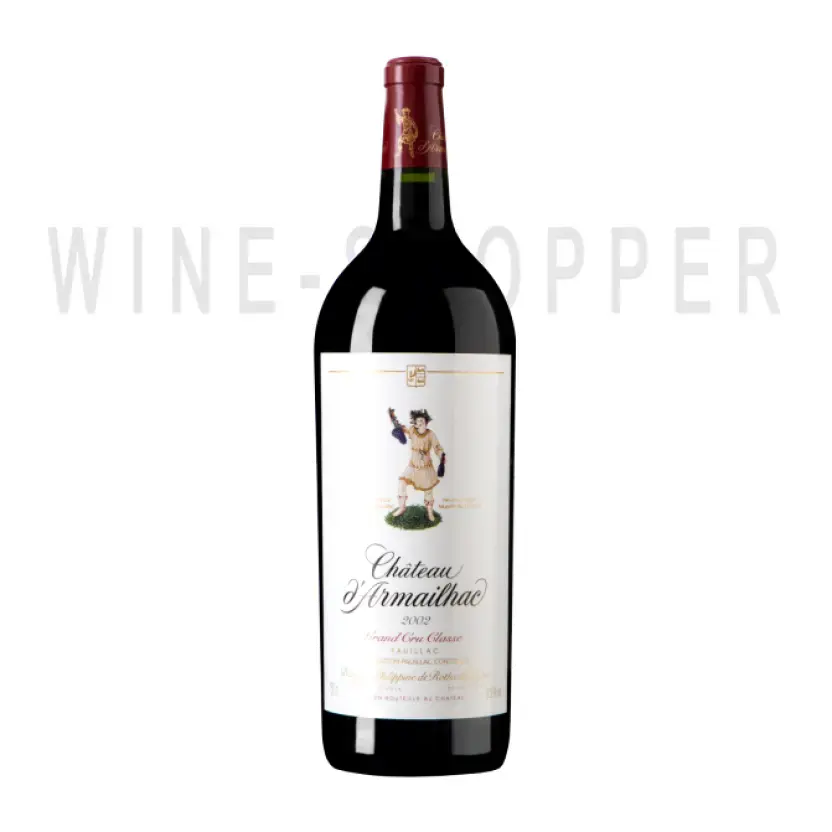 Вино Chateau d'Armailhac Pauillac AOC 5-me Grand Cru Classe 2002 1.5 л