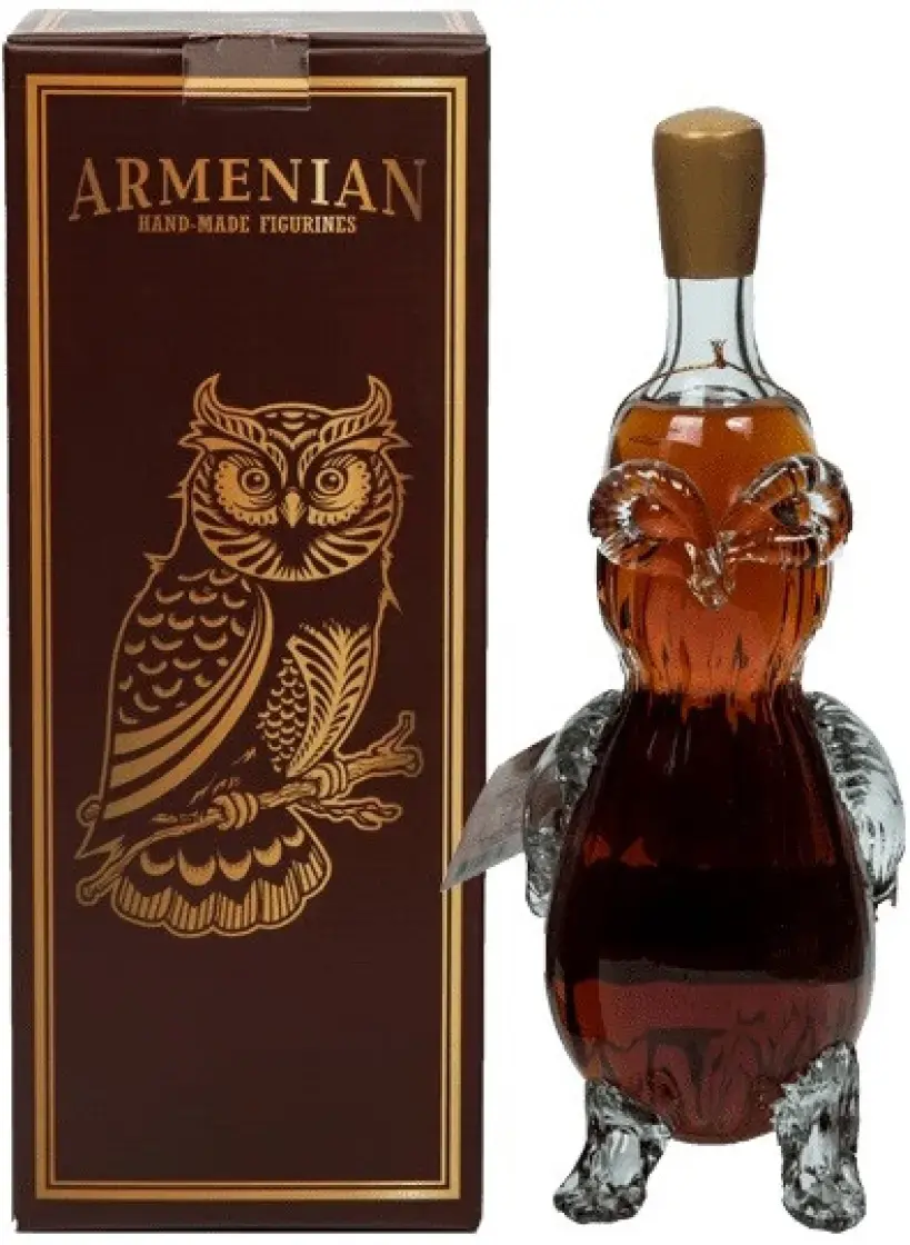 Коньяк Owl 7 Years Old, gift box, 0.5 мл