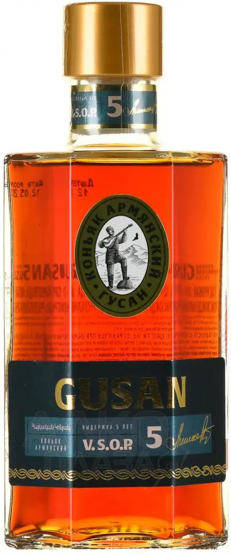Коньяк Gusan 5 Years Old, 0.5 л