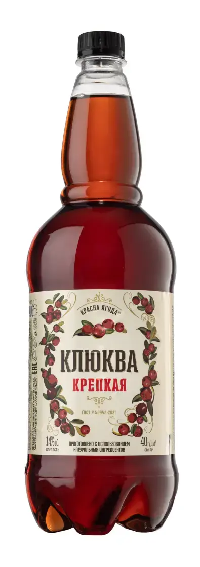  Красна Ягода Клюква Крепкая, 1.35л