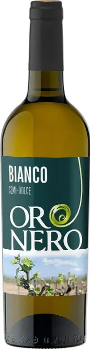 Вино Kuban-Vino, Oro Nero Bianco Semi-Dolce, 0.75л
