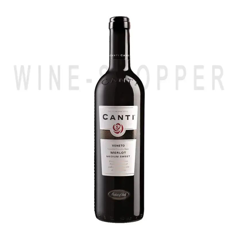 Вино Canti Merlot Medium-Sweet 0.75 л
