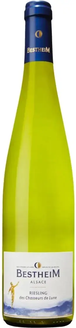 Вино Bestheim Riesling des Chasseurs de Lune Alsace AOC, 2019, 0.75 л