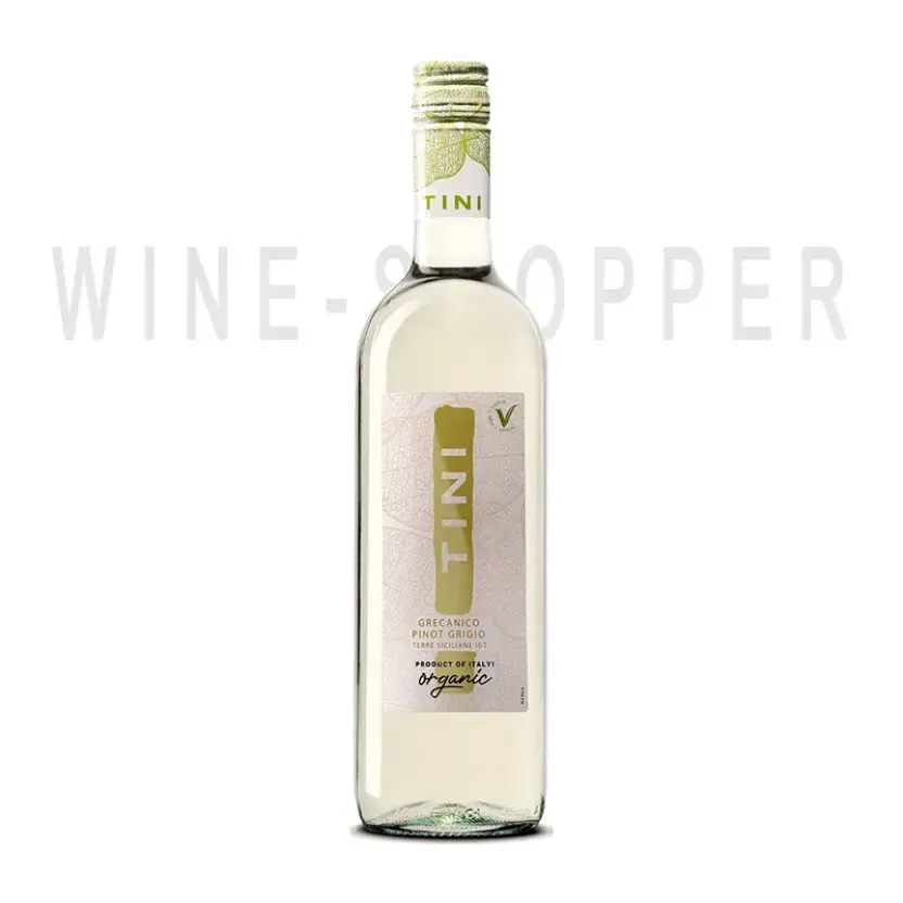 Вино TINI Organic Grecanico-Pinot Grigio terre Siciliane IGT 0.75 л