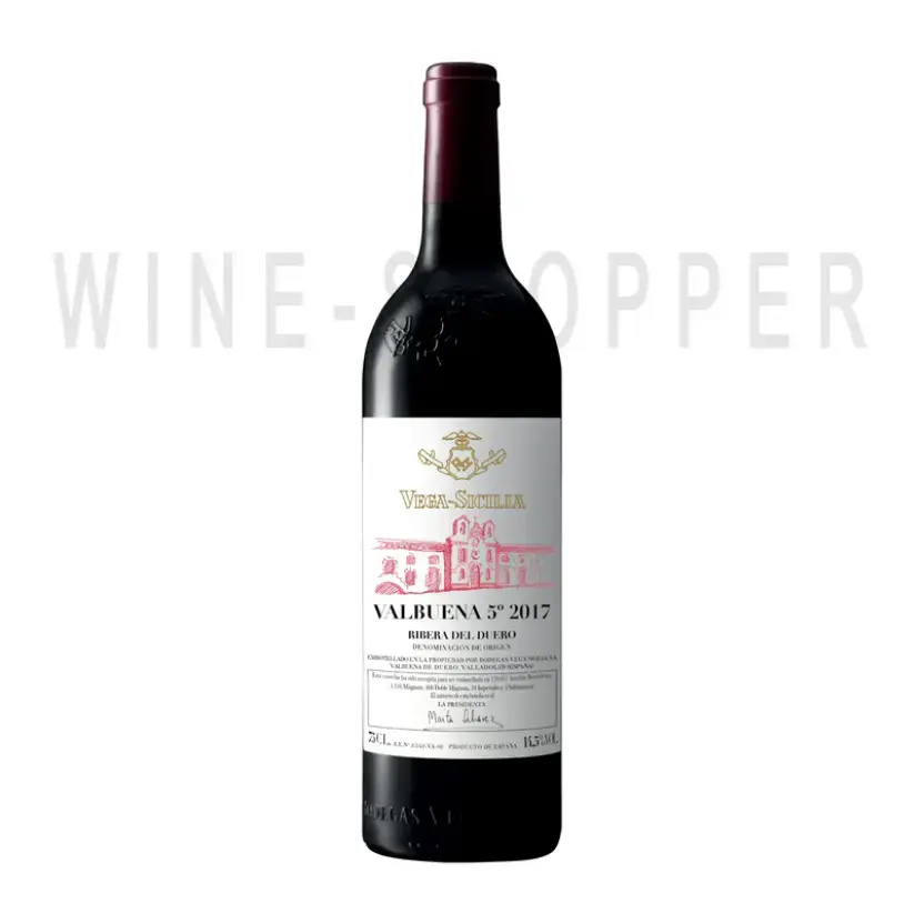 Вино Valbuena 5° Ribera del Duero DO 2017 0.75 л