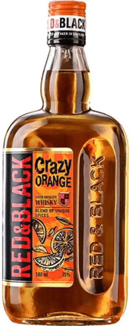  Висковый напиток Red & Black Crazy Orange, 0.5 л