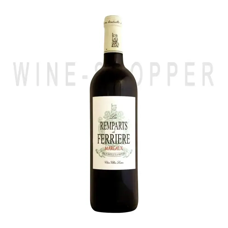 Вино Les Remparts de Ferriere Rouge 2014 0.75 л
