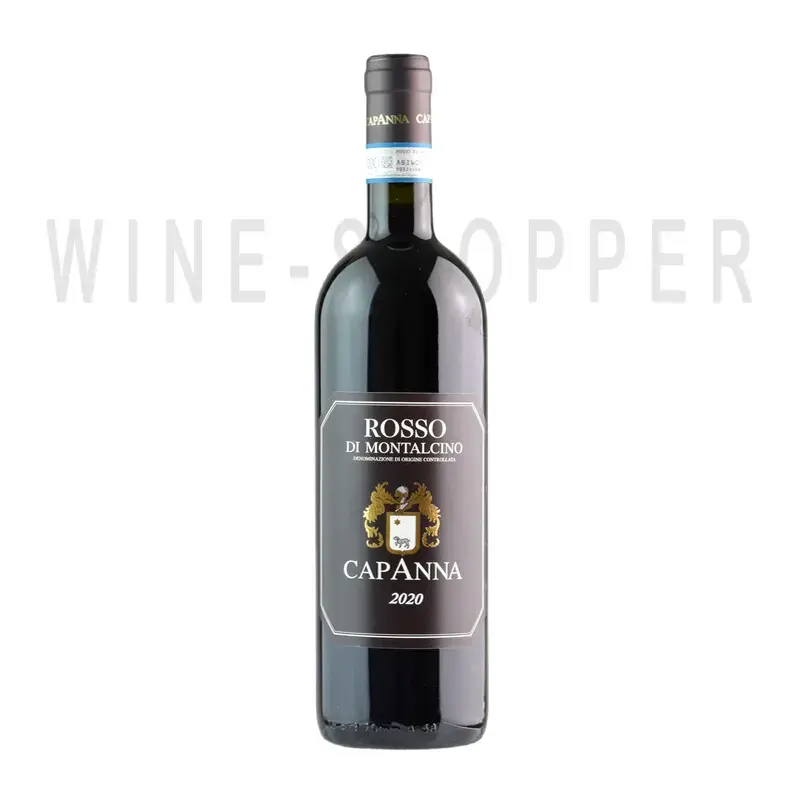 Вино Capanna Rosso di Montalcino DOC 2020 0.75 л