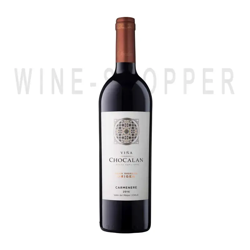 Вино Vina Chocalan Origen Carmenere Gran Reserva 2016 0.75 л