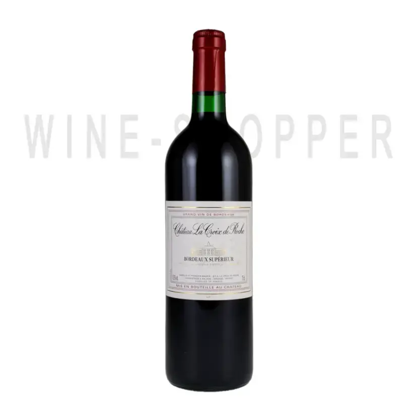 Вино Chateau La Croix de Roche Bordeaux Superieur AOC 2019 0.75 л
