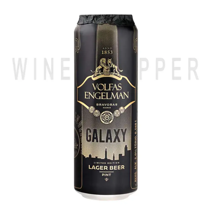 Пиво Volfas Engelman Galaxy Lager Beer in can 0.568 л