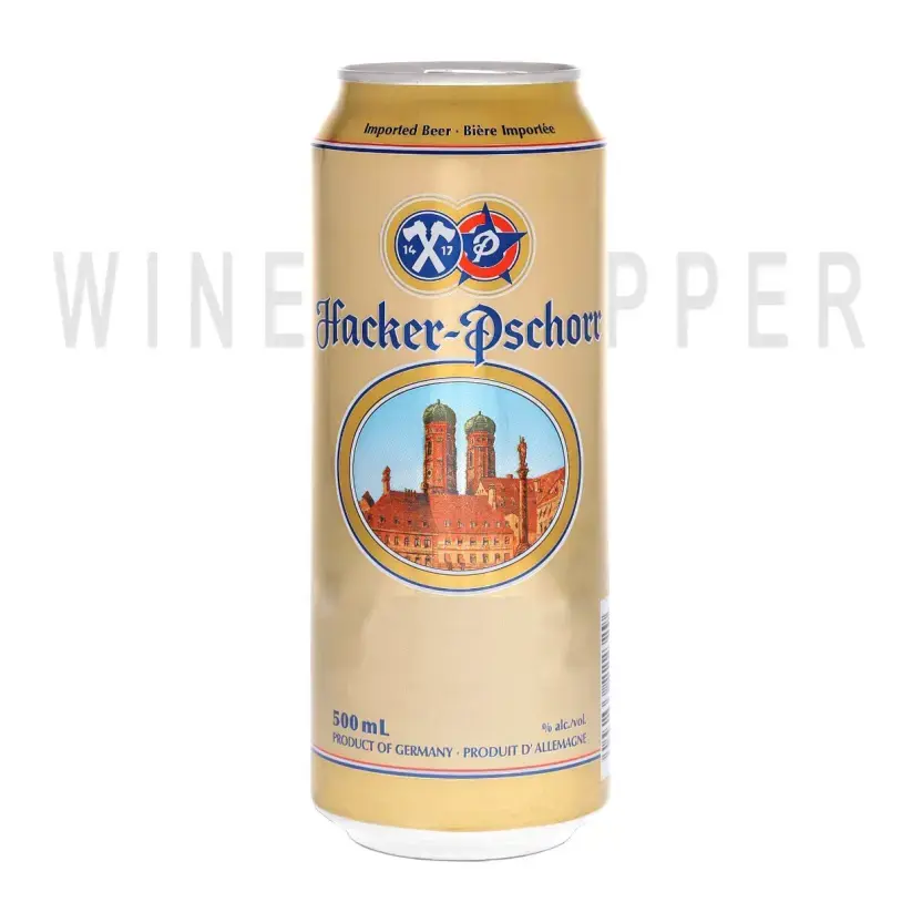 Пиво Hacker-Pschorr Hefe Weisse in can, 0.5 л