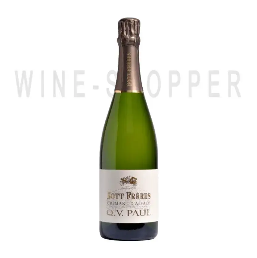 Игристое вино Bott Freres Q. V. Paul Cremant d'Alsace AOC Brut Zero Dosage 0.75 л