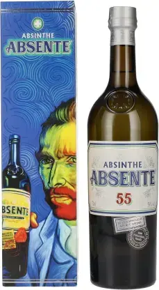 Абсент Absente 55, gift box, 0.7 л