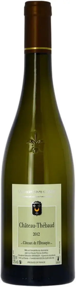Вино Domaine La Haute Fevrie, Chateau-Thebaud, Muscadet Sevre Et Maine AOC, 2012, 0.75 л
