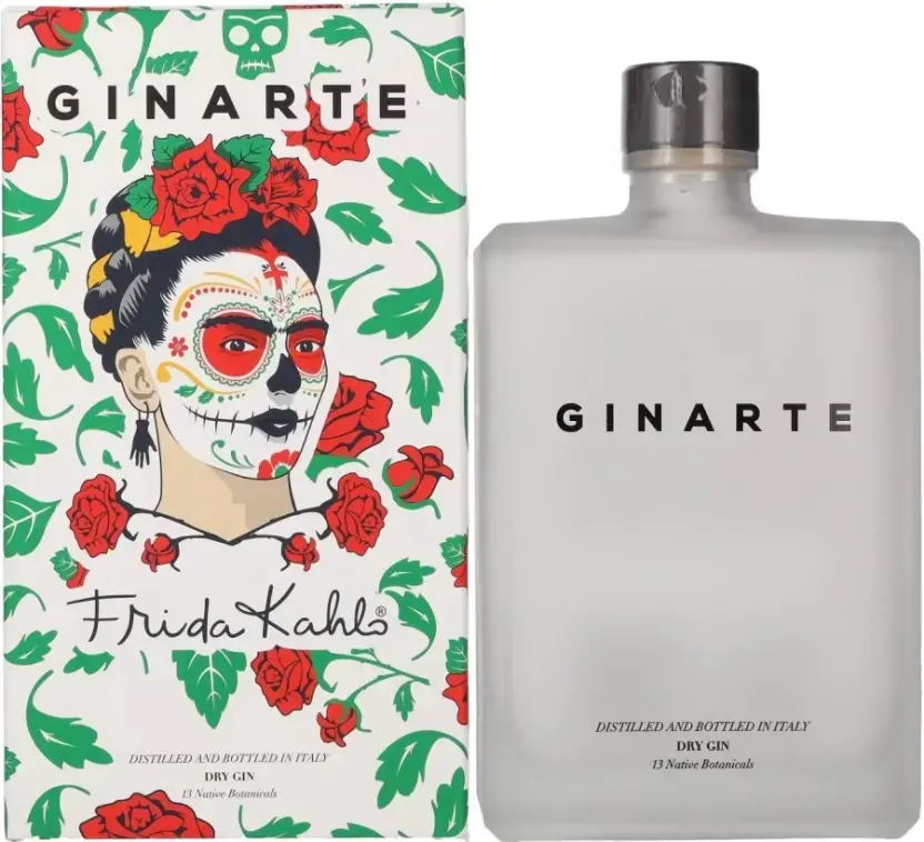 Джин Ginarte Frida Kahlo, gift box The Life of an Icon, 0.7 л