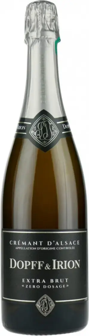 Игристое вино вино Dopff & Irion, Cremant d'Alsace AOC Extra Brut Zero Dosage, 2018, 0.75 л