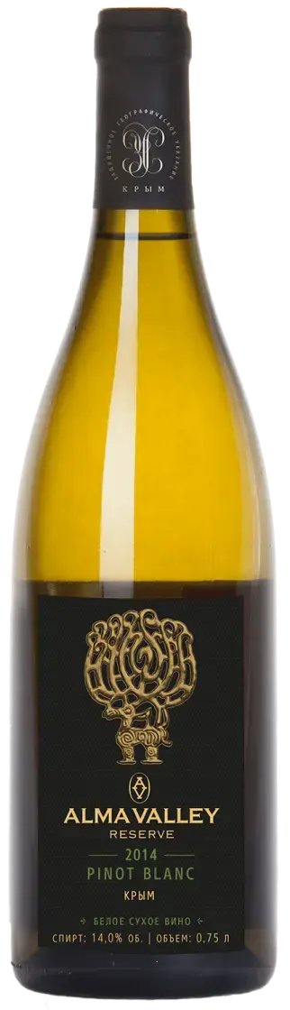 Вино Alma Valley Reserve Pinot Blanc, 0.75 л