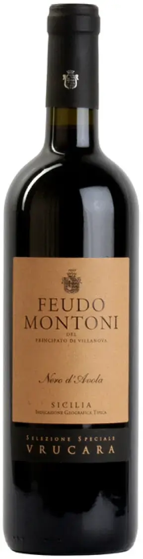Вино Feudo Montoni, Vrucara Nero d'Avola, 2018, 0.75л