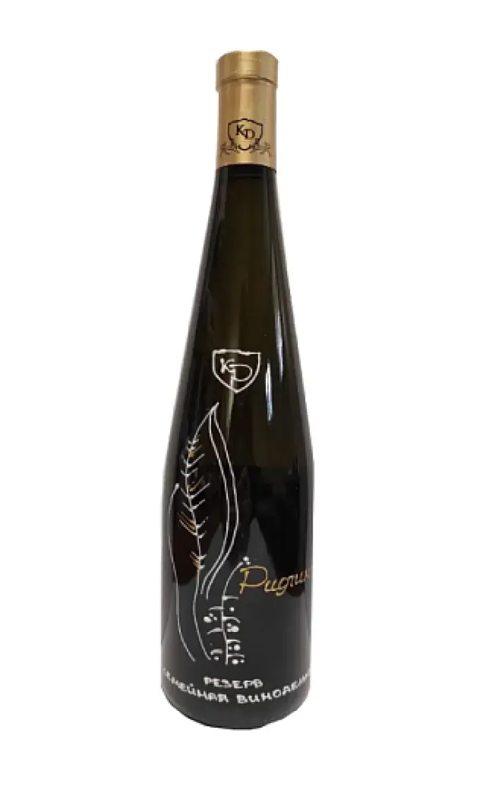 Вино KD Reserve Riesling, 2022, 0.75 л