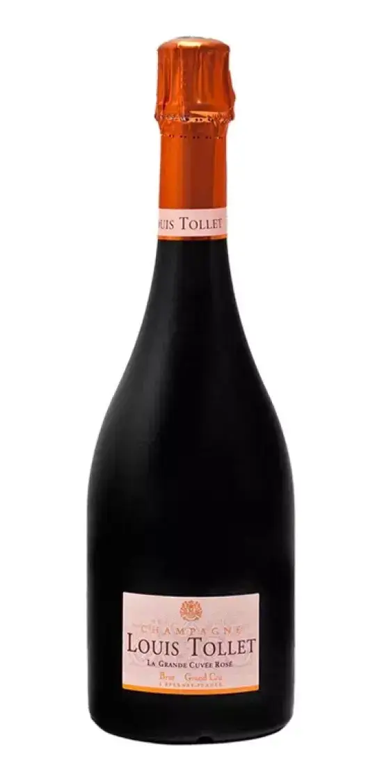 Шампанское Louis Tollet La Grande Cuvee Rose Grand Cru Brut Rose AOC Champagne, 0.75 л