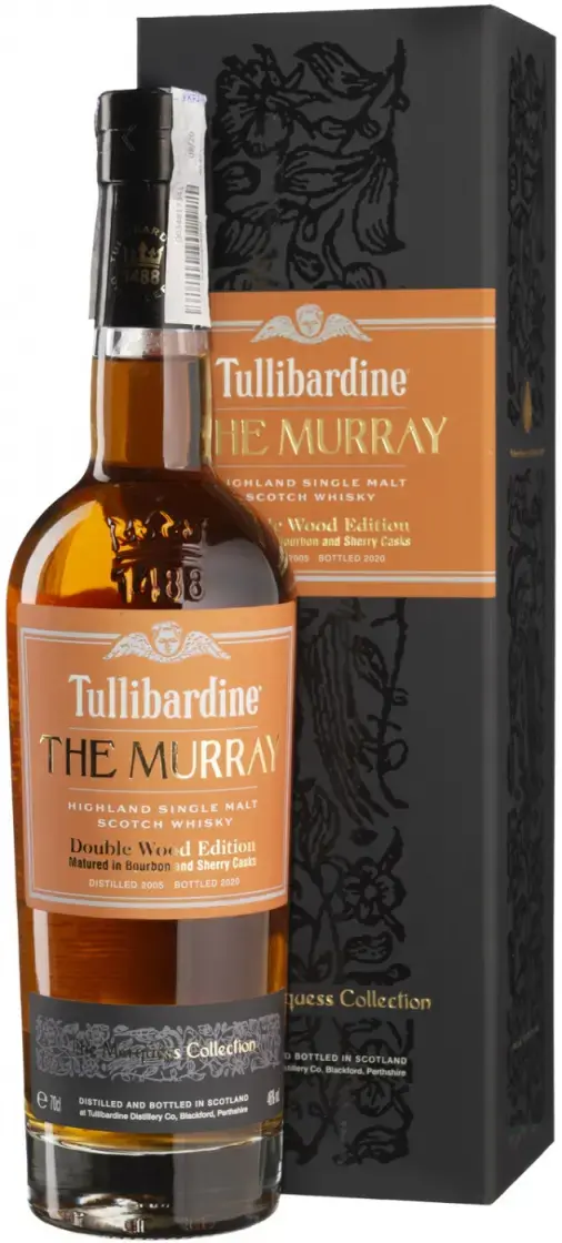 Виски Tullibardine, The Murray Double Wood Edition, 2005, gift box, 0.7 л