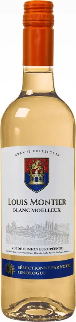 Вино Louis Montier Blanc Moelleux 0.75л