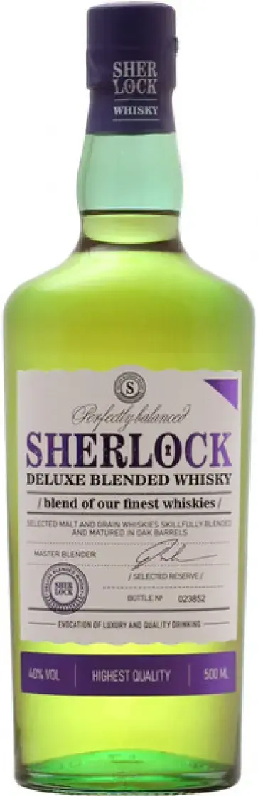 Виски Sherlock Blended Deluxe, 0.5 л