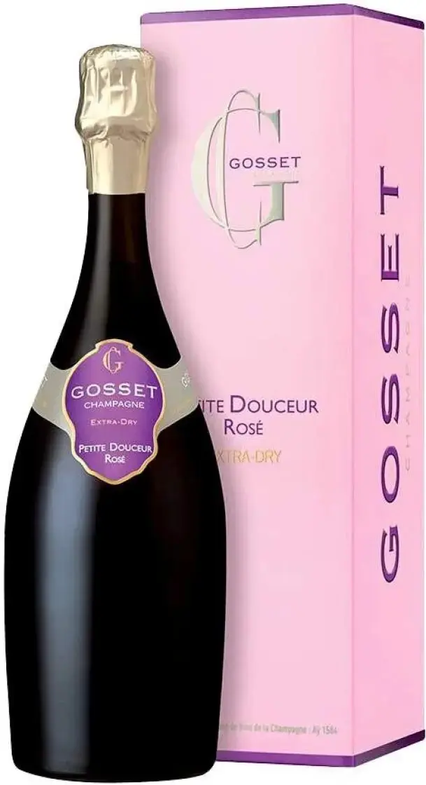 Шампанское Gosset Petite Douceur Rose Extra-Dry, gift box, 0.75 л